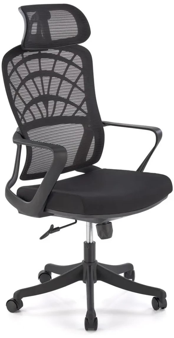 Fotel biurowy VESUVIO czarny HALMAR