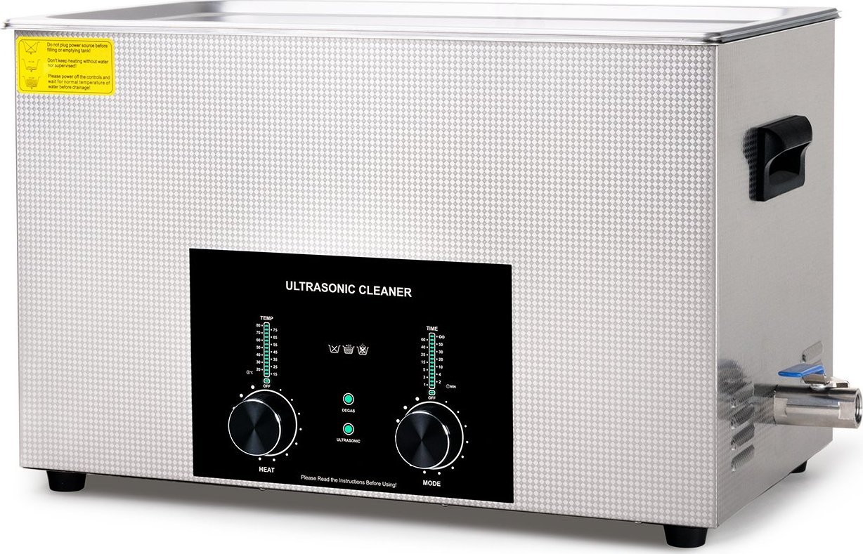 Techrebal MYJKA WANNA ULTRADŹWIĘKOWA Z GRZAŁKĄ 1100W 30L