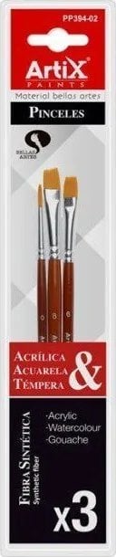 Teka Pędzle syntetyczne 3szt