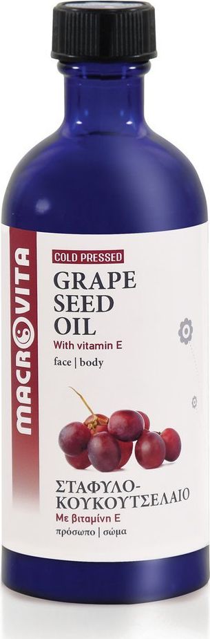 Macrovita MACROVITA OLEJ Z PESTEK WINOGRON w naturalnych olejach tłoczony na zimno z witaminą E 100ml