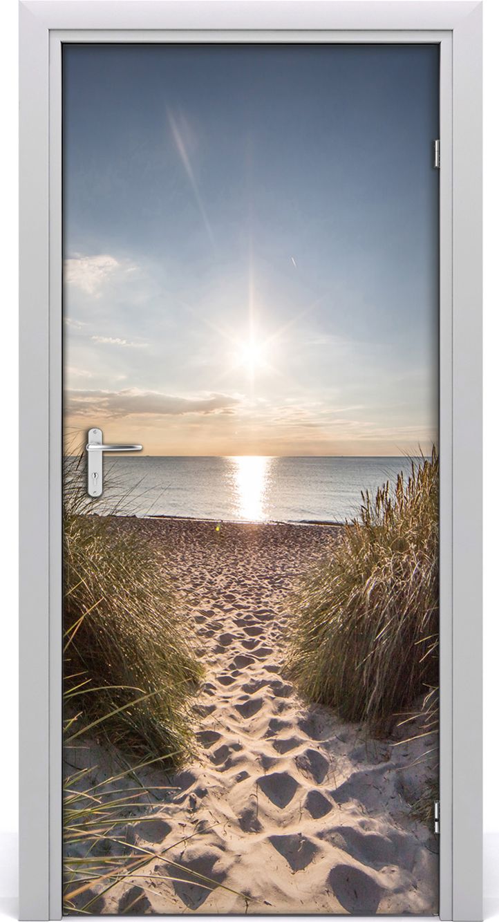 Tulup Fototapeta samoprzylepna na drzwi 95 x 205 cm wydmach nadmorskich