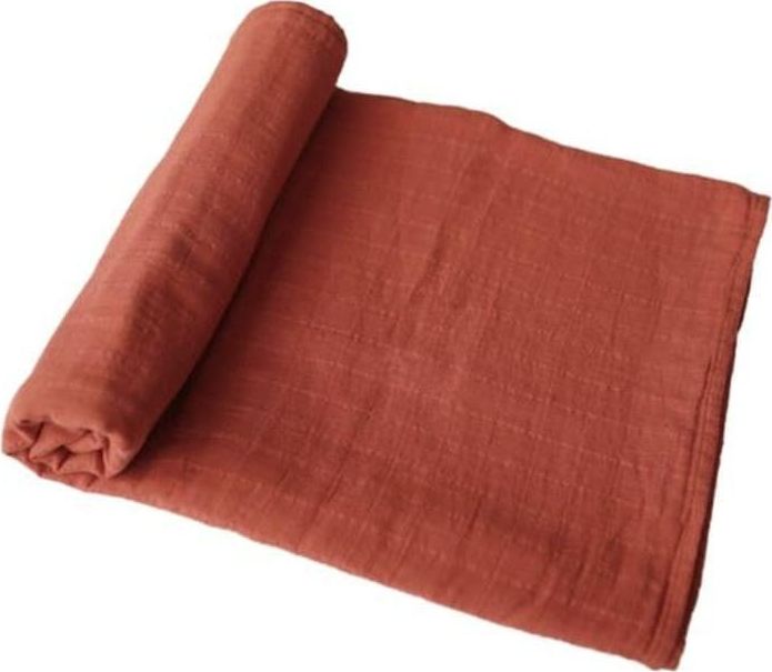 Mushie Mushie - otulacz kocyk letni 100% organic cotton Auburn