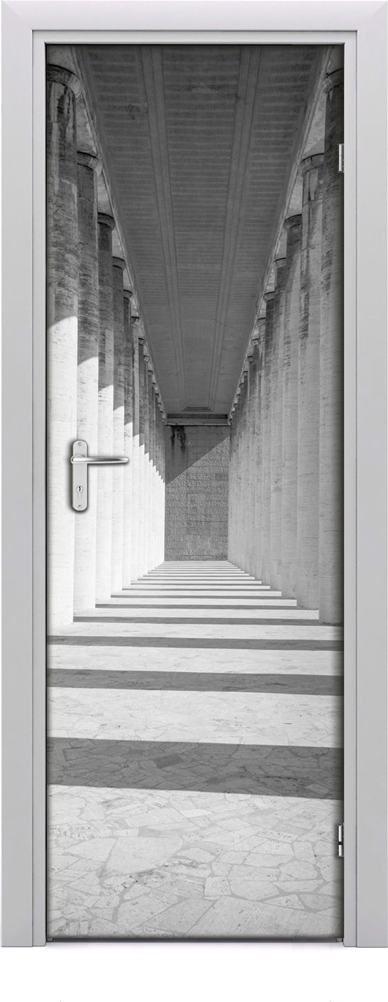 Tulup Fototapeta samoprzylepna na drzwi 75 x 205 cm korytarz