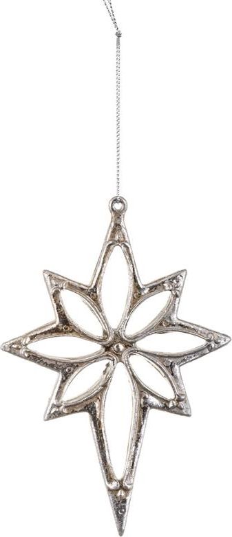 Art-Pol Zawieszka Świąteczna gwiazdka wys.14cm