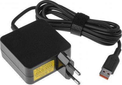 Zasilacz do laptopa Green Cell Green Cell zasilacz do Lenovo 20V 65W prostokątny (AD132P)