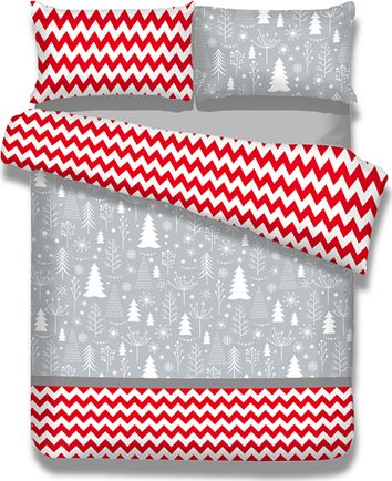 AmeliaHome SNUGGY Christmasmess - 155X220+80X80*1