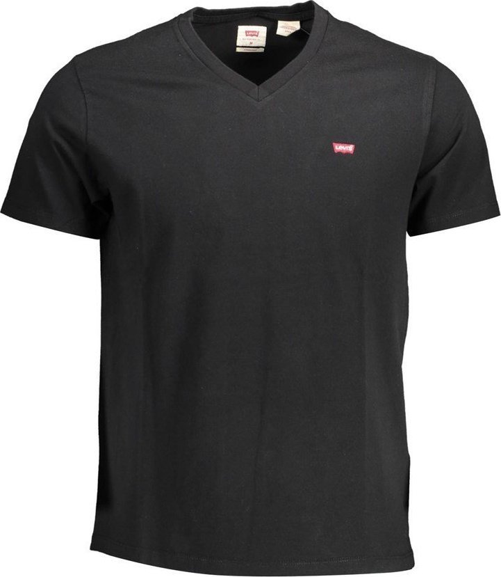 Levis MĘSKA KOSZULKA Z KRÓTKIM RĘKAWEM LEVI'S CZARNA M