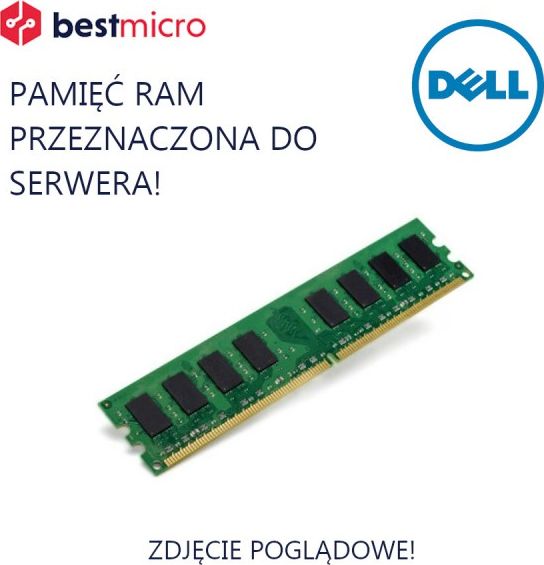 Dell DELL Pamięć RAM, DDR2 2GB 667MHz, 1x2GB, PC2-5300P, ECC - HYMP125P72CP8-Y5 - Refabrykowany, do serwera