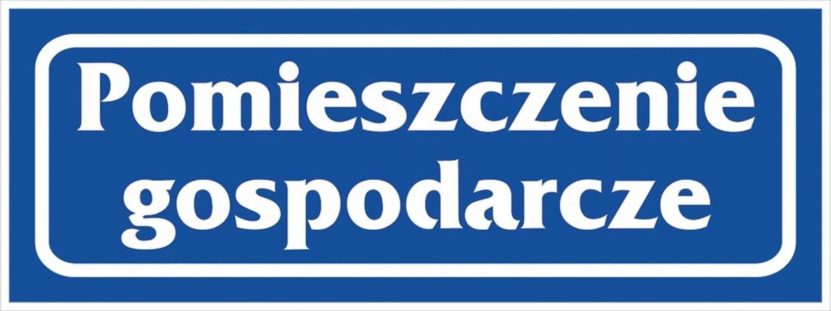 R.E.I.S. Z-R20 - Znak Pomieszczenie gospodarcze.