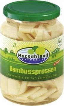 MARSLCHLAND NATURKOST PĘDY BAMBUSA PASKI W ZALEWIE BIO 350 g - MARSLCHLAND NATURKOST