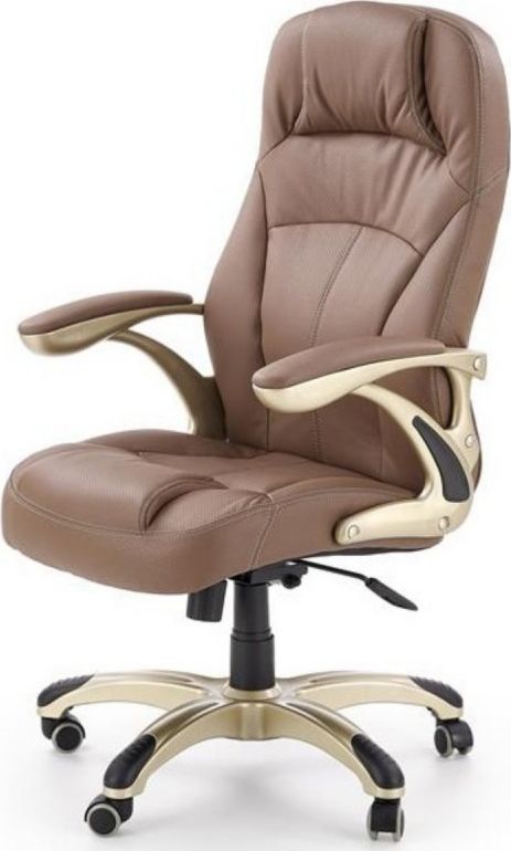 Krzesło biurowe Selsey Avas Jasnobrązowe