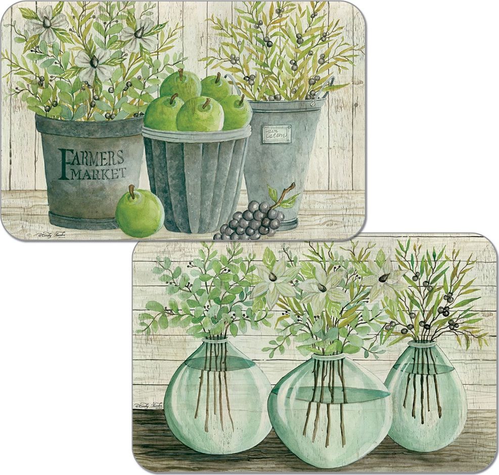 Cala Home Cala Home Podkadki na stł dwustronne C49533 "market"