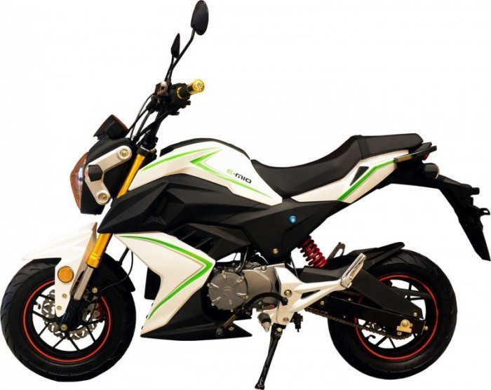 Iamelectric Motorower elektryczny E-MIO Vento biały moc 2300W, prędkość 45 km/h, zasięg 60 km