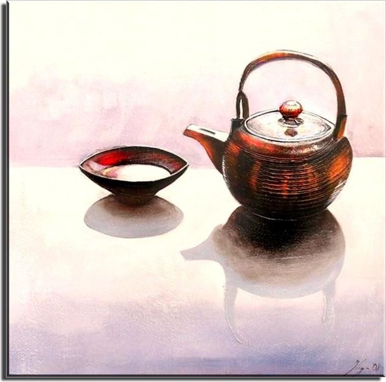GO-BI Obraz Feng shui ręcznie malowany 60x60cm uniwersalny