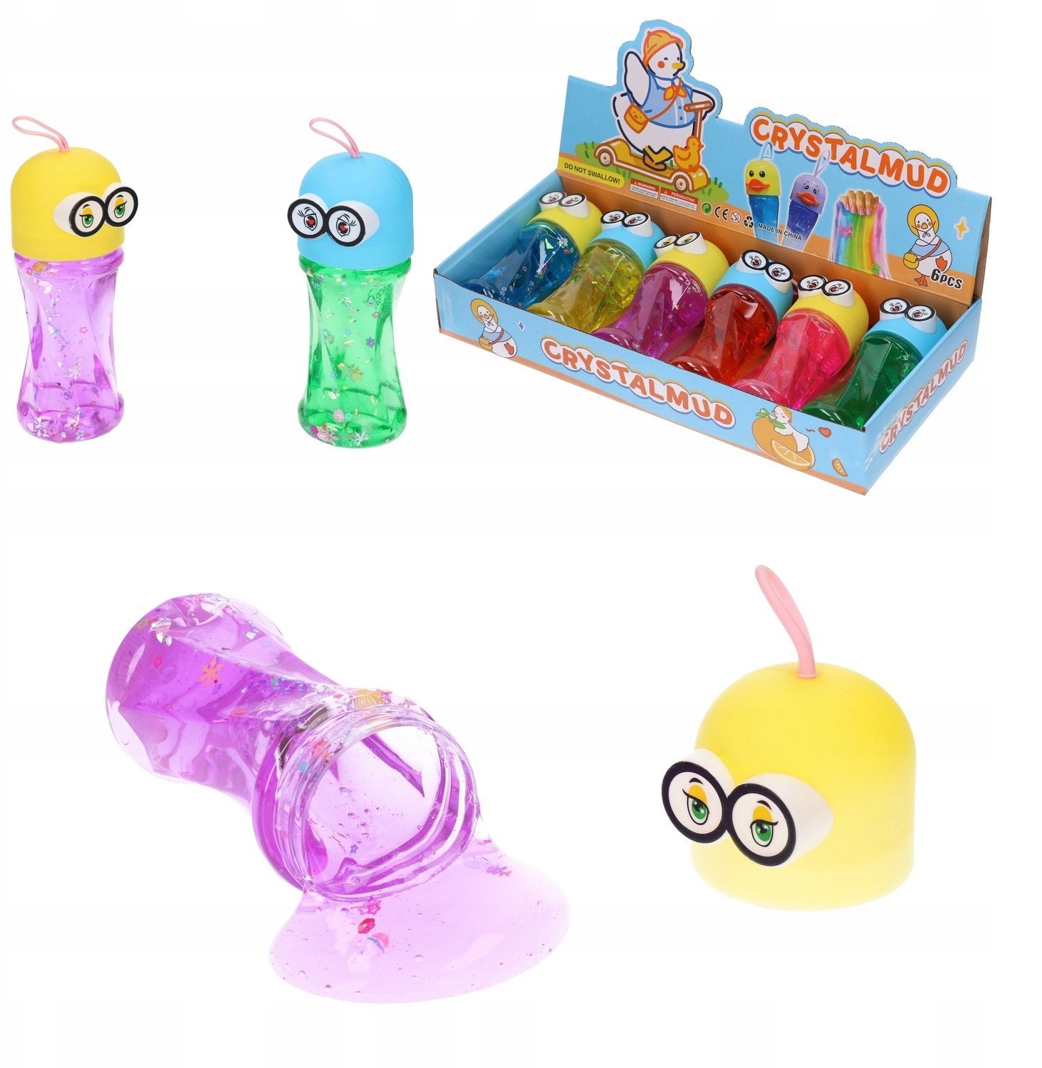 Slime ludzik 15,5cm 6szt/op BPLA6366 46366