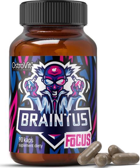 OstroVit OstroVit Braintus Focus 90 kapsułek wsparcie pracy mózgu