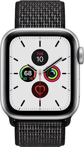 Crong Crong Reflex - Pasek sportowy do Apple Watch 42/44 mm (czarny)