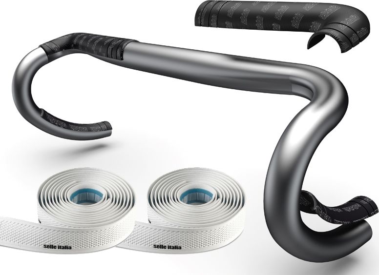 Selle Italia Owijka na kierownicę SELLE ITALIA SHOCK ABSORBER KIT biała (NEW)