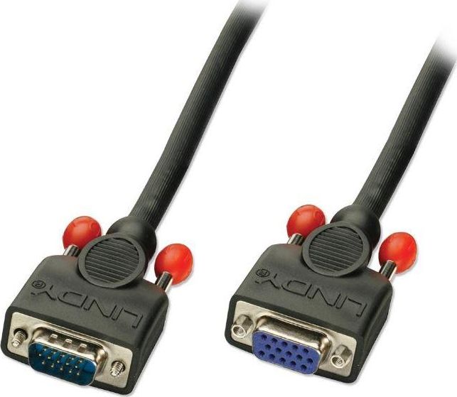 Kabel Lindy D-Sub (VGA) - D-Sub (VGA) 2m czarny (31031)