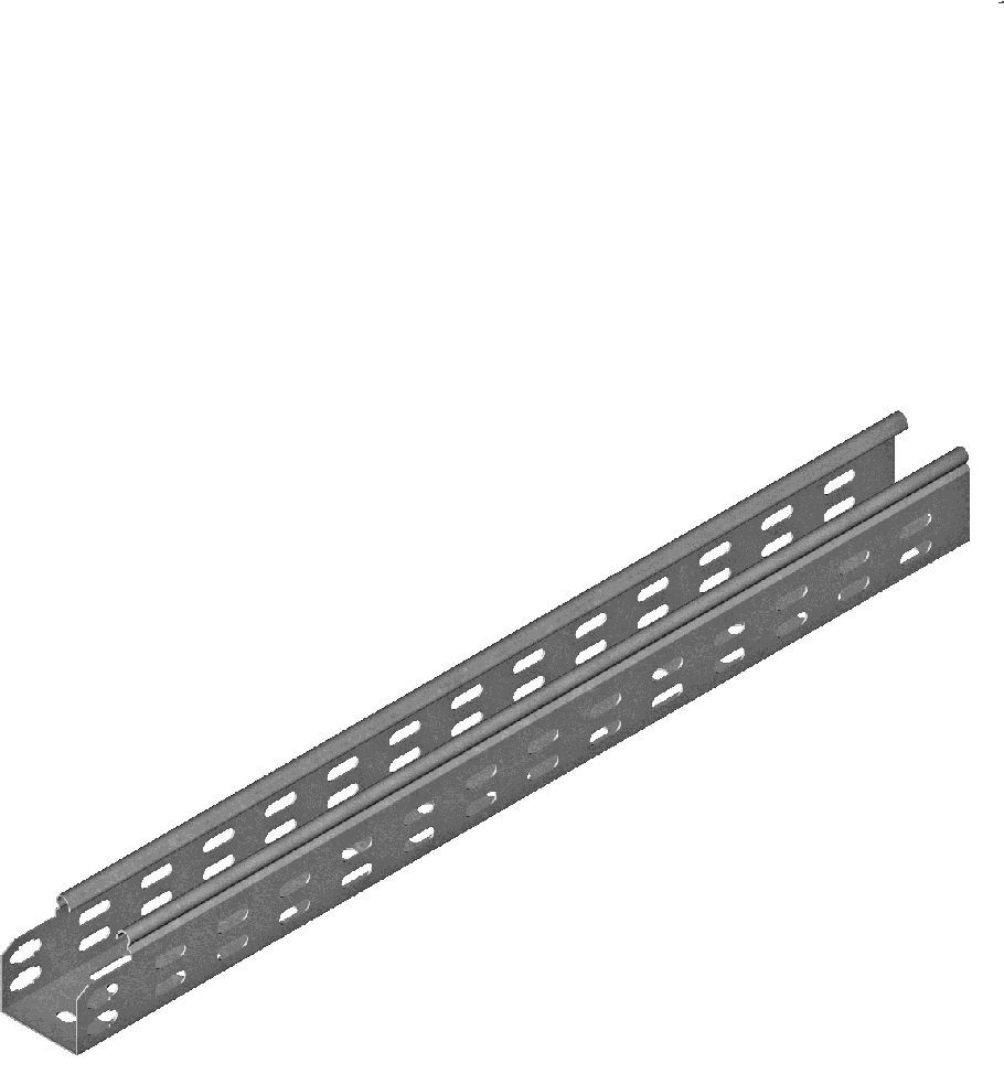 Baks Korytko kablowe KGR/KPR50H42/2 cynkowane 50x2000mm 140105