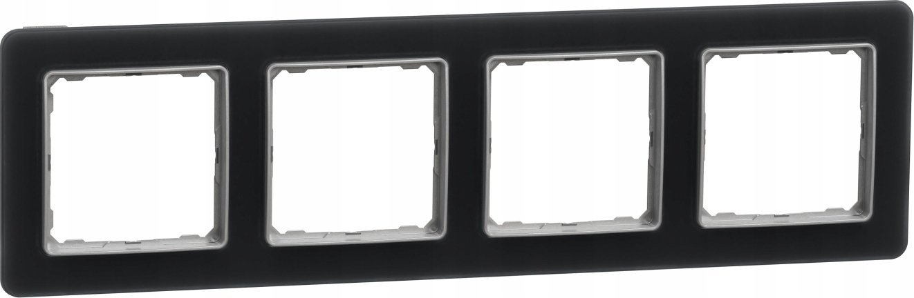 Schneider Electric Sedna Elements, Ramka 4-krotna, szkło przydymione