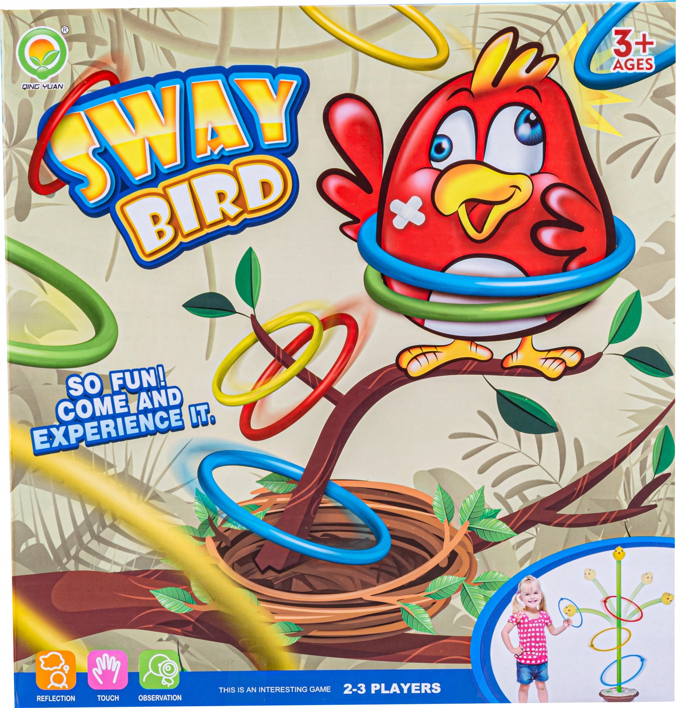 Gra Zręcznościowa Tańczący Ptaszek jak Robak, Sway Bird, Ruchliwy, Gibający Ptak Jak Robaczek