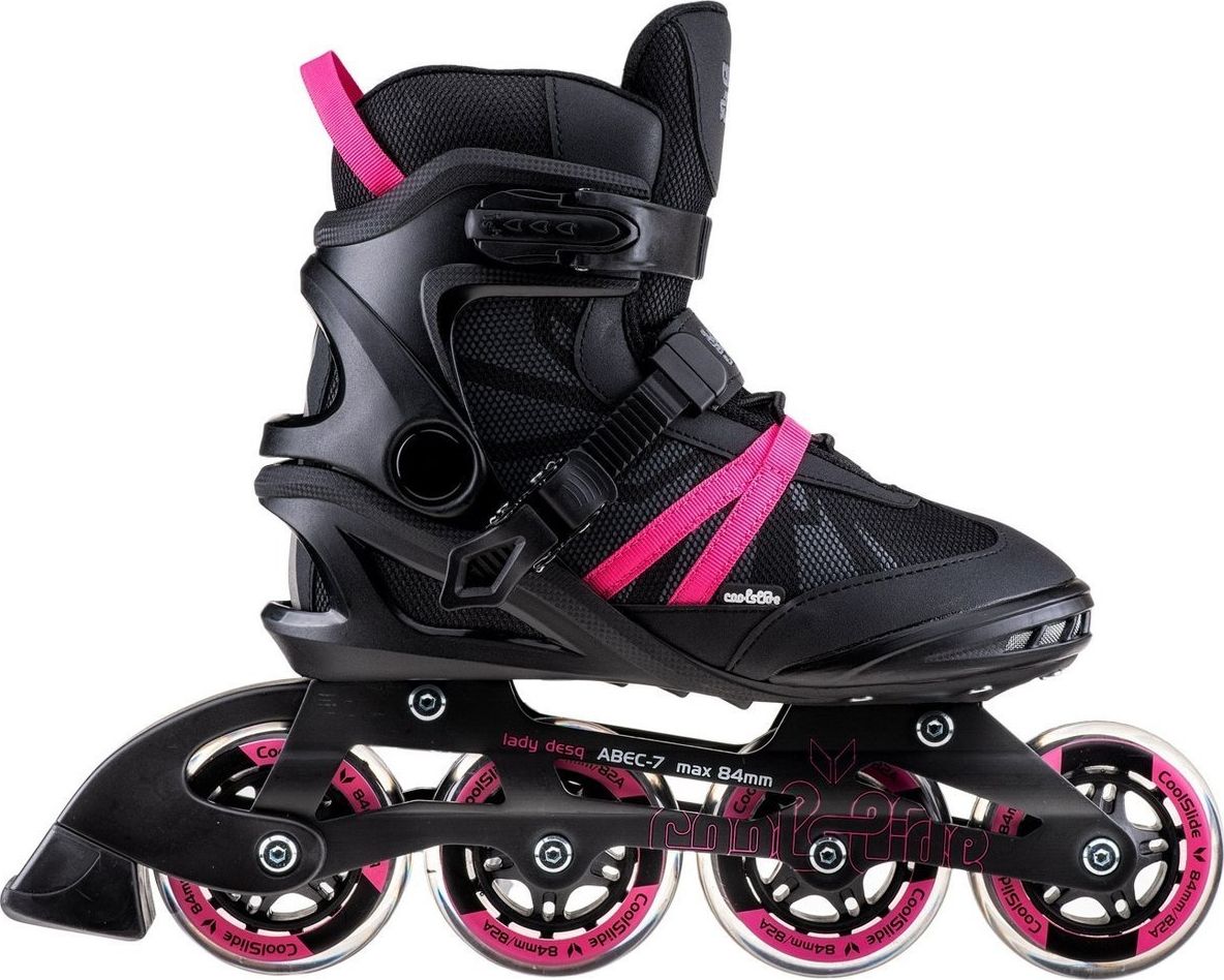 Rolki CoolSlide Lady Desq rekreacyjne czarne r. 40