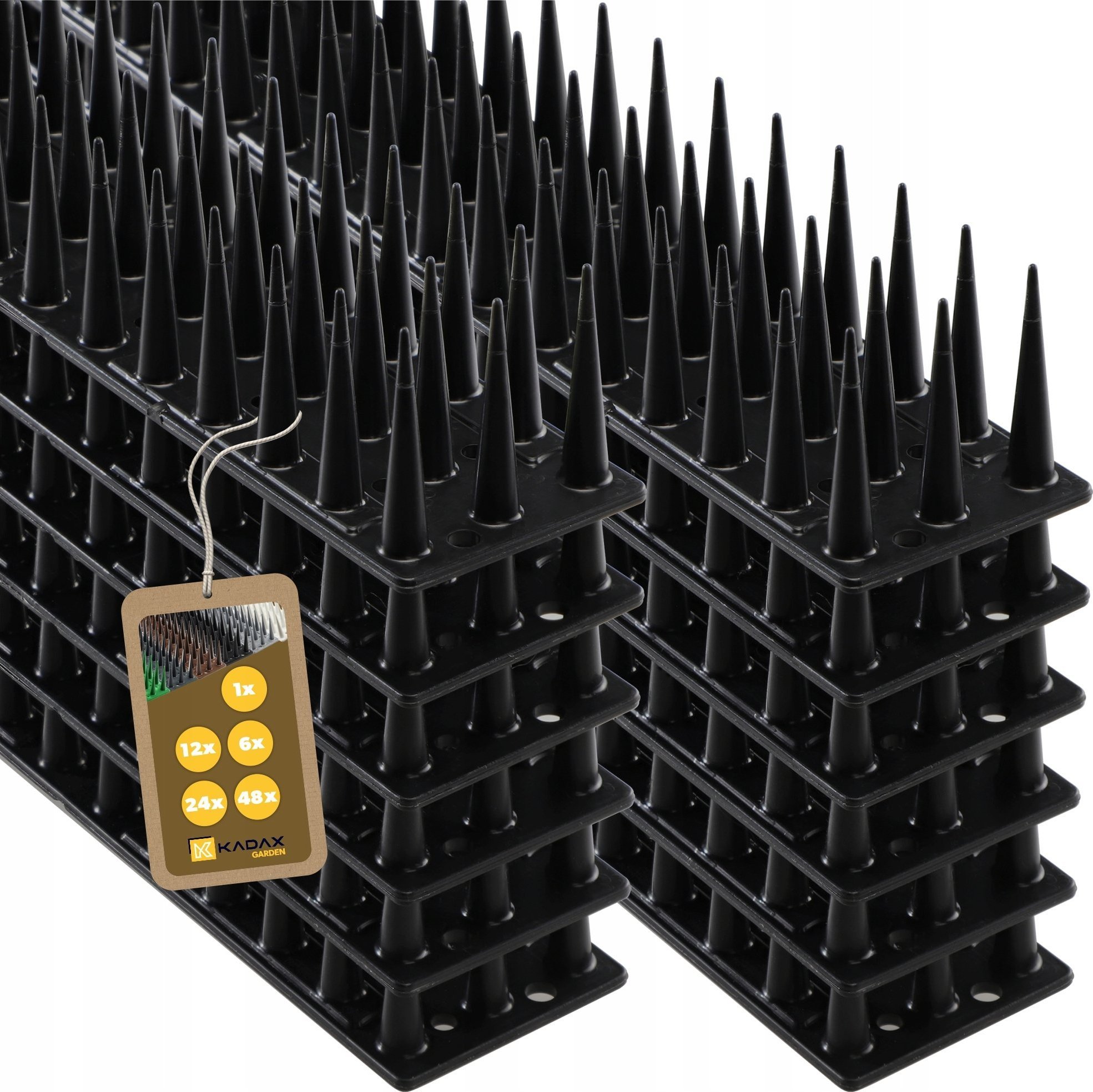 Kadax Plastikowe Kolce Na Ptaki Gołębie 12szt 6,12M