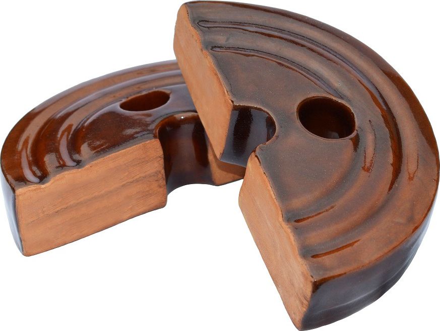 Krystynka Kamień dociskowy kamionka 21cm do beczki