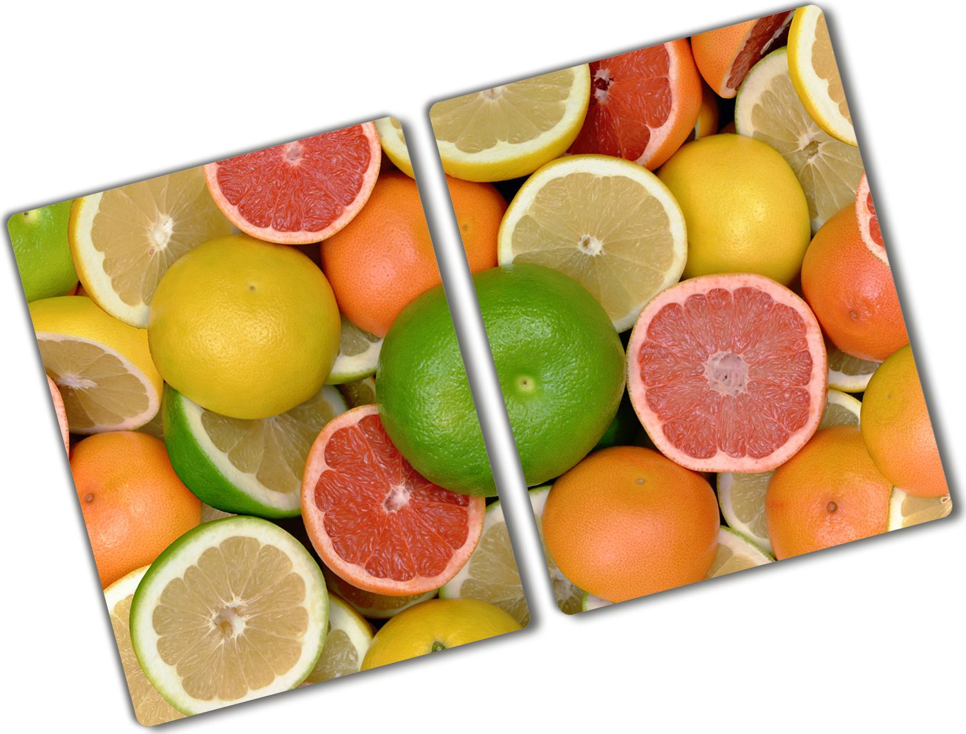 Deska do krojenia Tulup szklana Owoce cytrusowe 7 52x2szt.