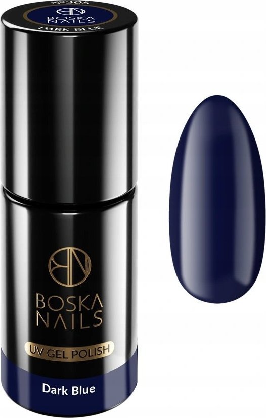 Boska Nails Lakier hybrydowy Boska Nails Dark Blue