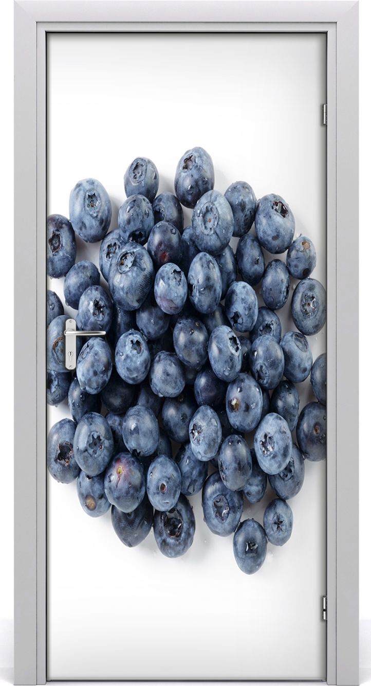 Tulup Fototapeta samoprzylepna na drzwi 95 x 205 cm żurawina