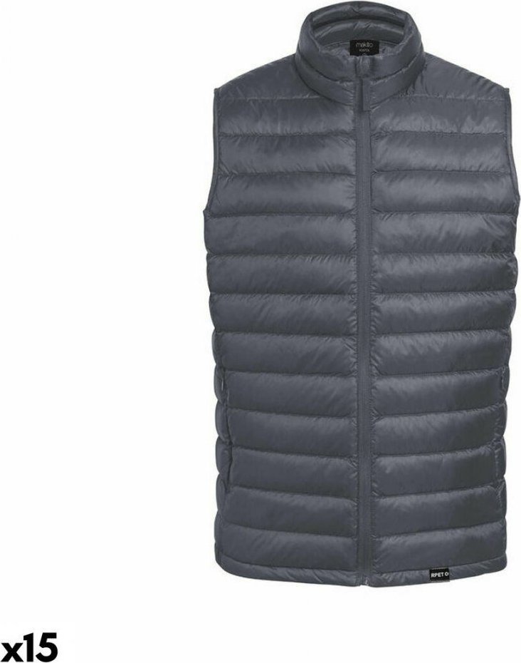 BigBuy Fashion Kamizelka 146757 Unisex Wyściełany (15 Sztuk) - Zielony