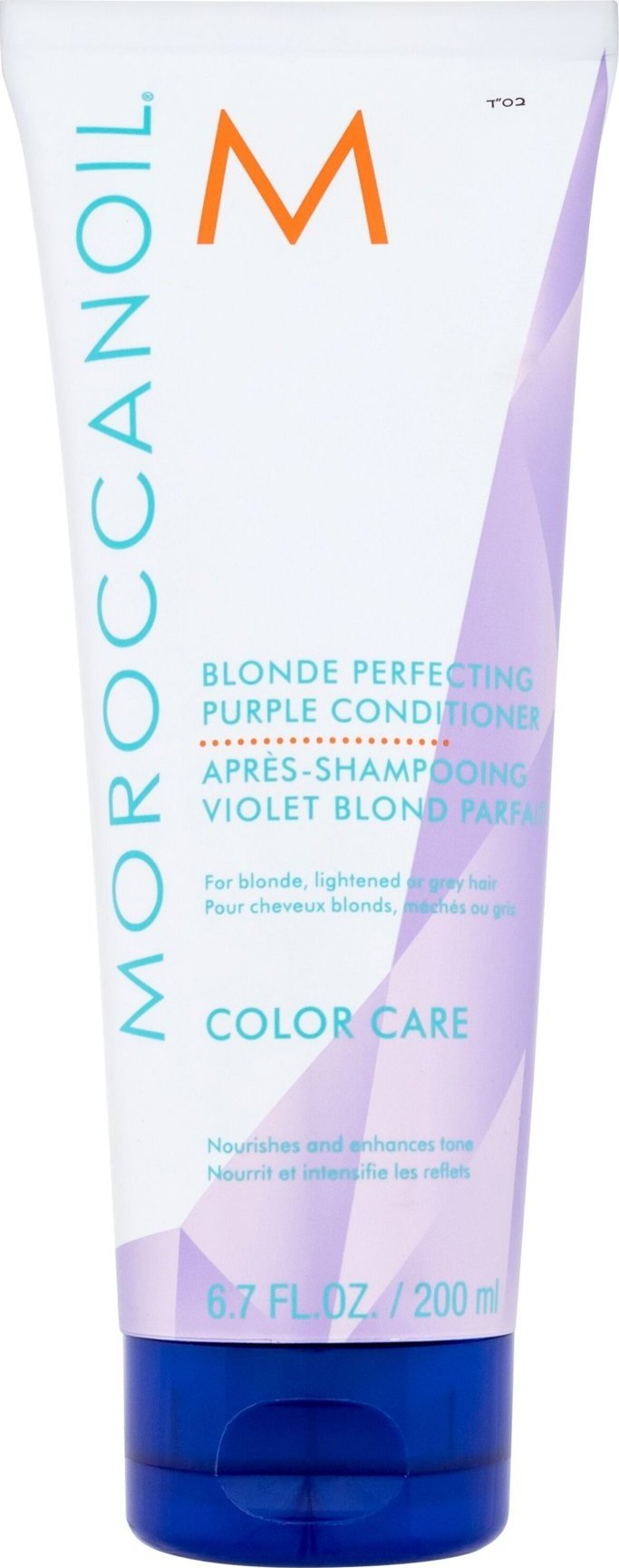 Moroccanoil Moroccanoil, Color Care Blonde Perfecting Purple, Paraben-Free, Hair Conditioner, Nourishes And Enhances Tone, 200 ml For Women