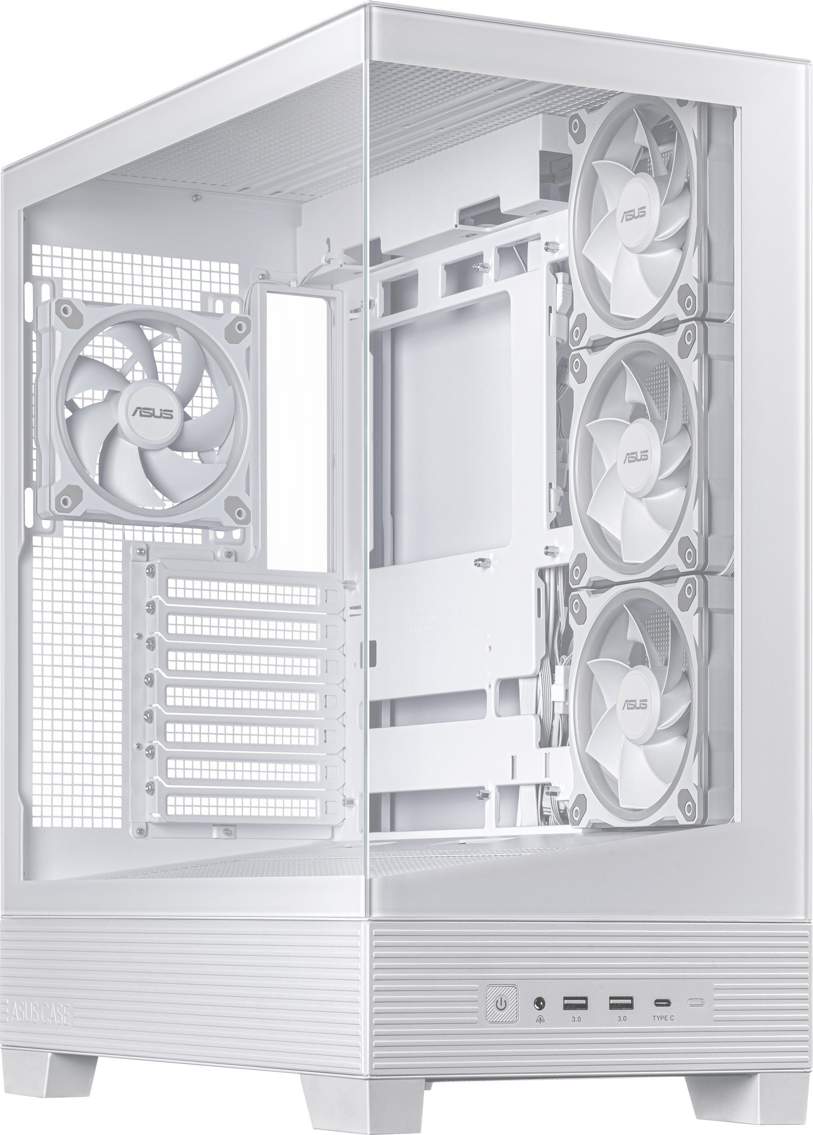 Obudowa Asus A31 Plus TG ARGB biała (90DC00R3-B19000)