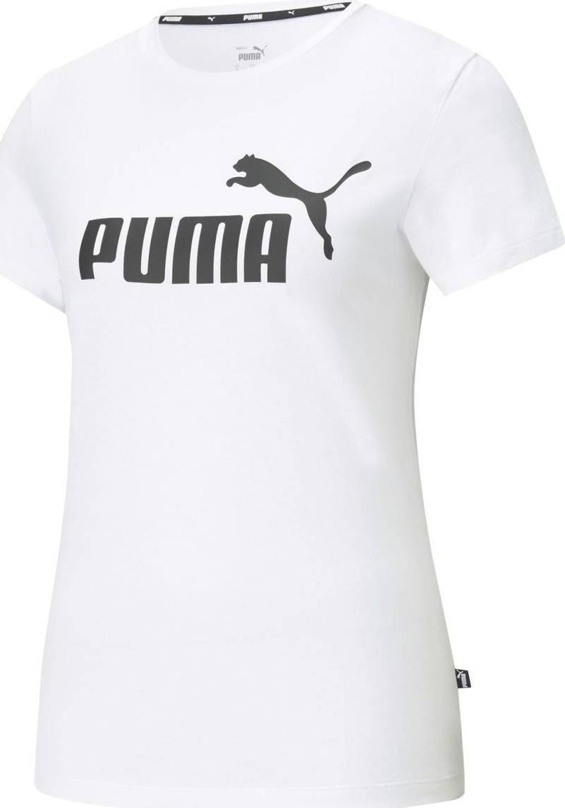 Puma Koszulka damska PUMA ESS LOGO TEE PUMA WHITE S
