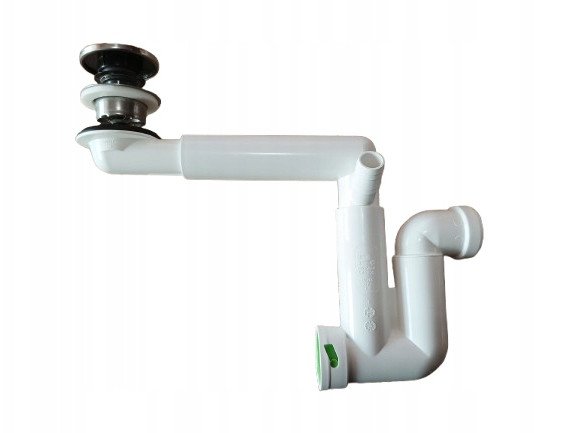 SYFON ZE ZINTEGROWANYM KORKIEM OSZCZĘDZAJĄCY MIEJSCE DO UM MEB NEW