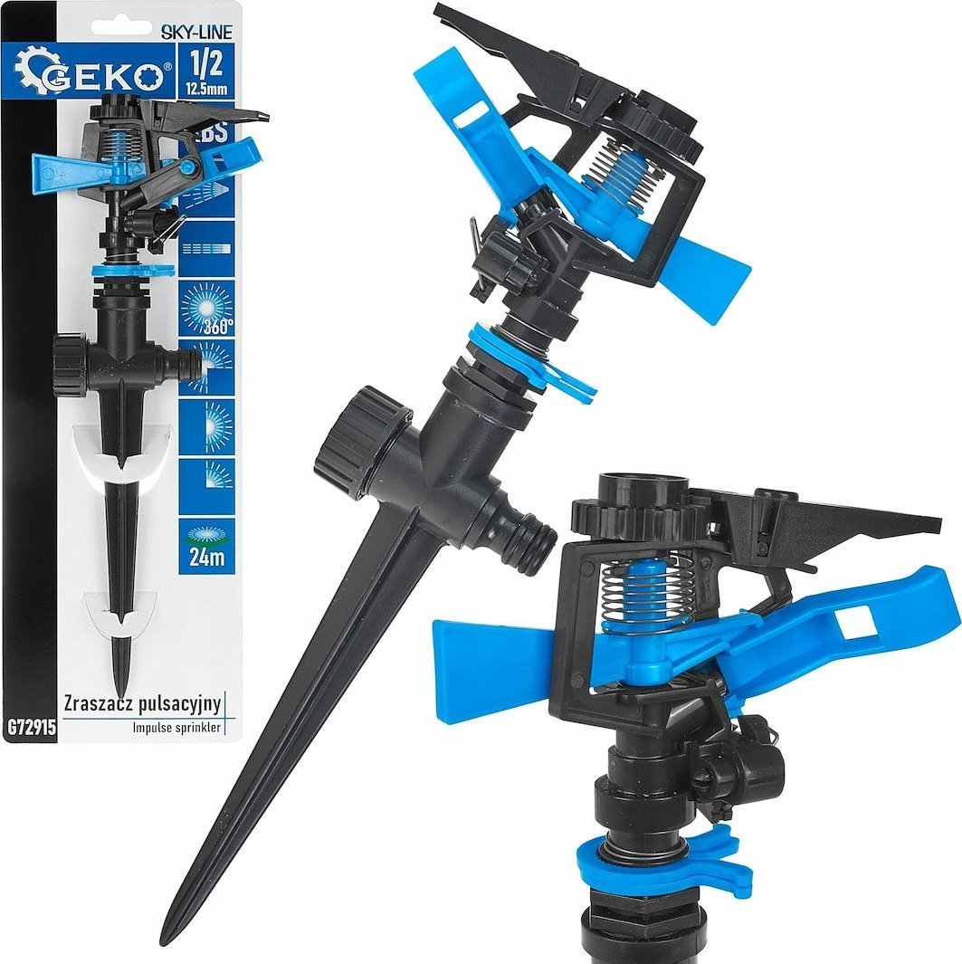 Zraszacz pulsacyjny obrotowy regulowany SKY-LINE (48)