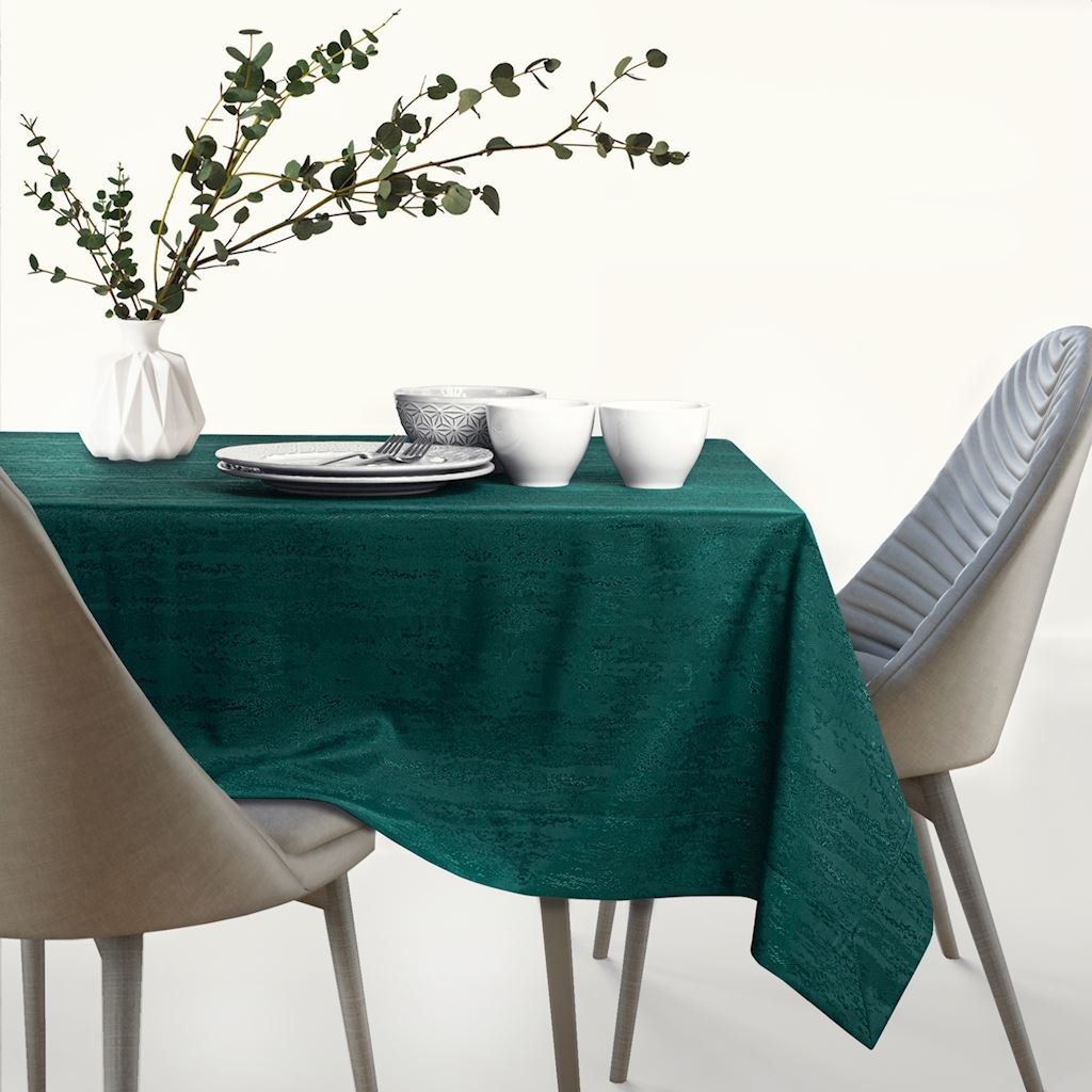 AmeliaHome AmeliaHome obrus plamoodporny VESTA BRD BOTTLEGREEN 110X160
