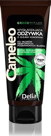 Delia Delia Cosmetics Cameleo Green Odżywka do włosów wygładzająca z olejem konopnym 200ml
