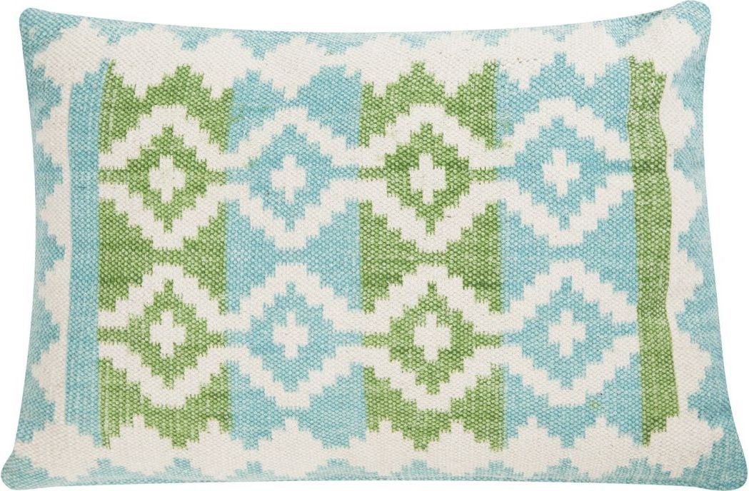 D2 Design Poduszka Summer Kelim 45x65 cm niebiesko-zielona