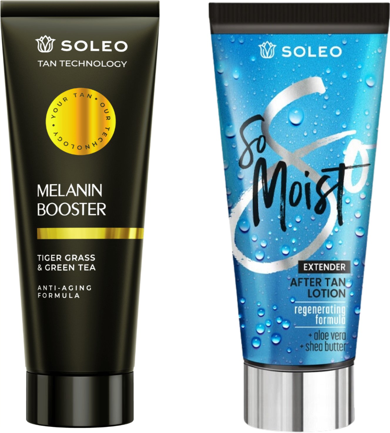 Soleo Tan Technology Melanin Booster + So Moist Po Opalaniu Gratis
