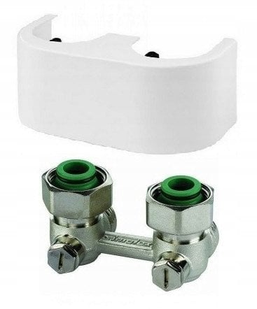 Osłona do modułu przyłączeniowego kątowego biała