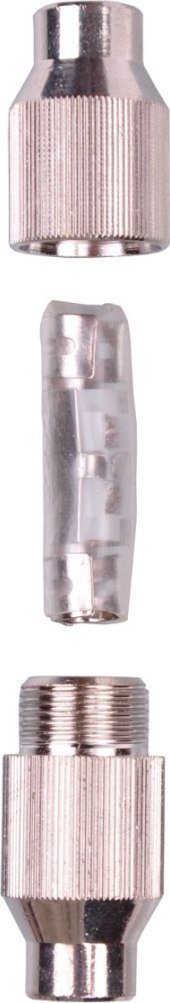 Cabletech Łącznik kabla koncentrycznego metalowy