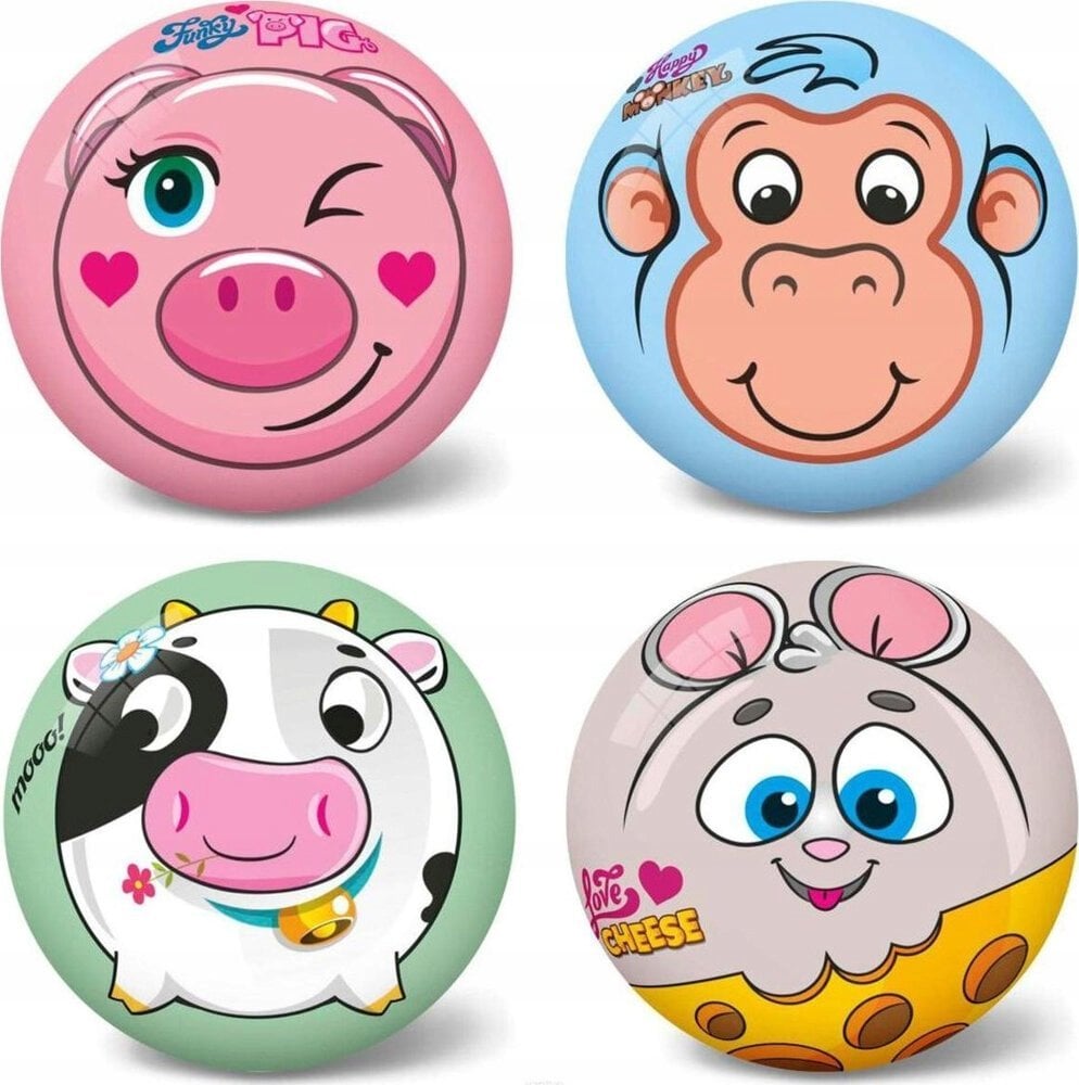 Hero Piłka 23cm zwierzęta 4wz w siatce 3121 34470 31216