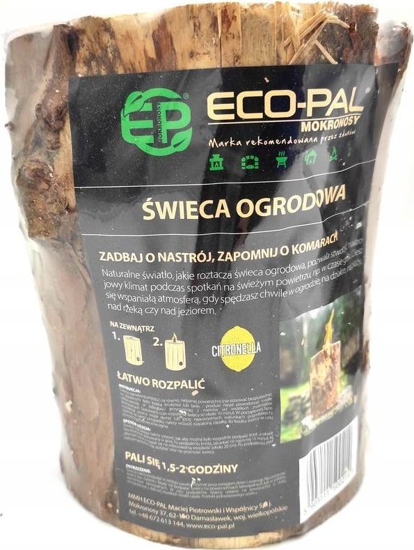 Eco-Pal Świeca ogrodowa CITRONELLA