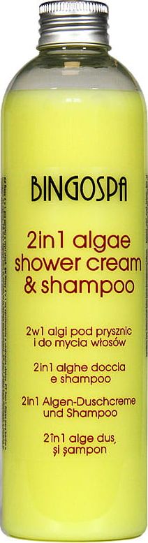 BingoSpa 2w1 algi pod prysznic i do mycia włosów