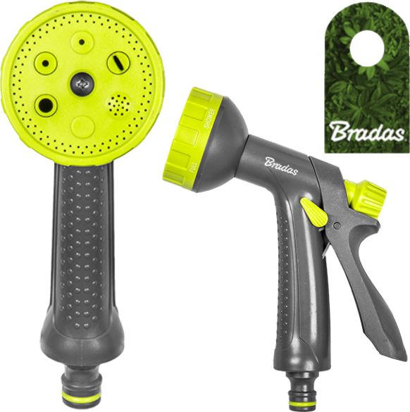 Bradas Pistolet ogrodowy 6-funkcyjny LIME LINE HANDY LE-5104 BRADAS 2129