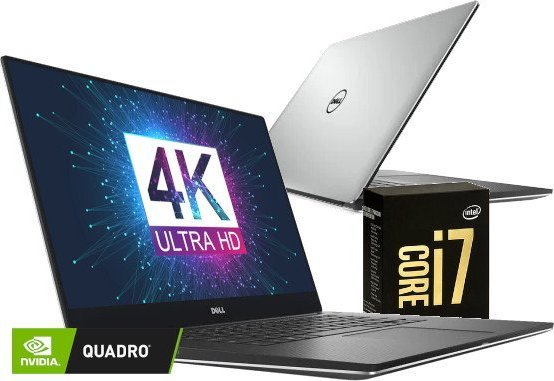 Laptop Dell 5510 i7-QUAD 4K IPS 8GB 128NVMe M1000M+OFFICE