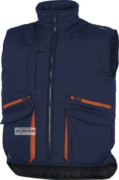 Delta Plus SIERRA2 - kamizelka, duża ilością kieszeni 9 - czarny M